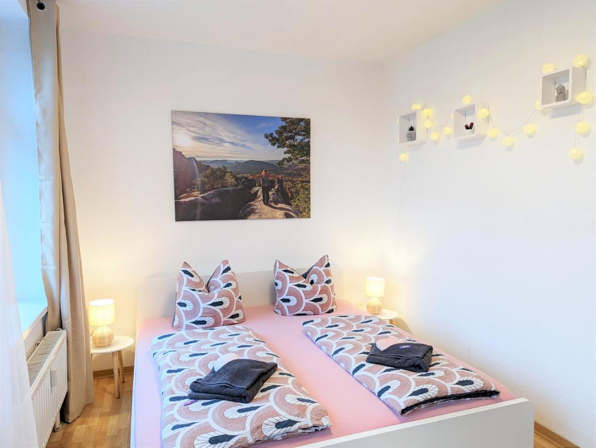 Lichtdurchflutete Helle Wohnung Mit Garten Sauna & Pool - Hw3 Sebnitz Exterior foto