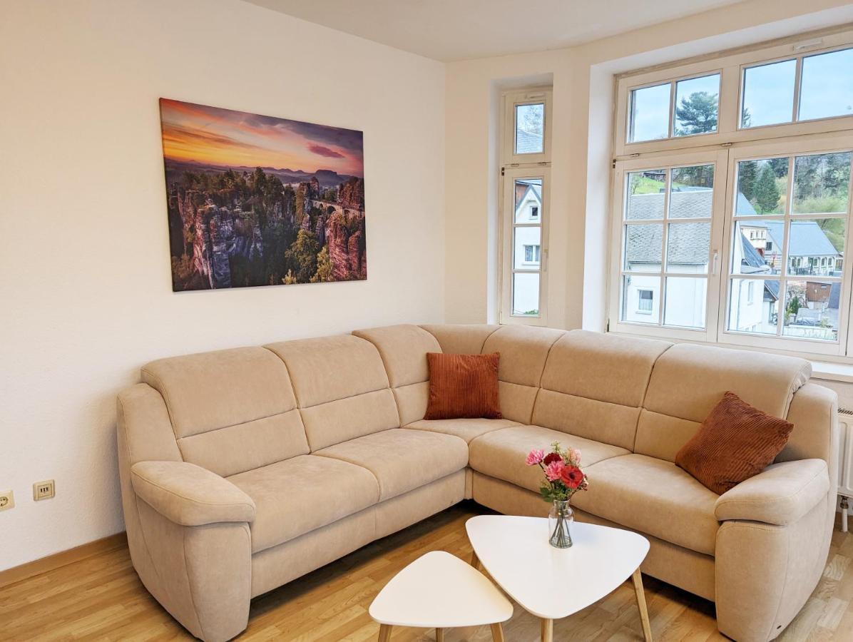 Lichtdurchflutete Helle Wohnung Mit Garten Sauna & Pool - Hw3 Sebnitz Exterior foto