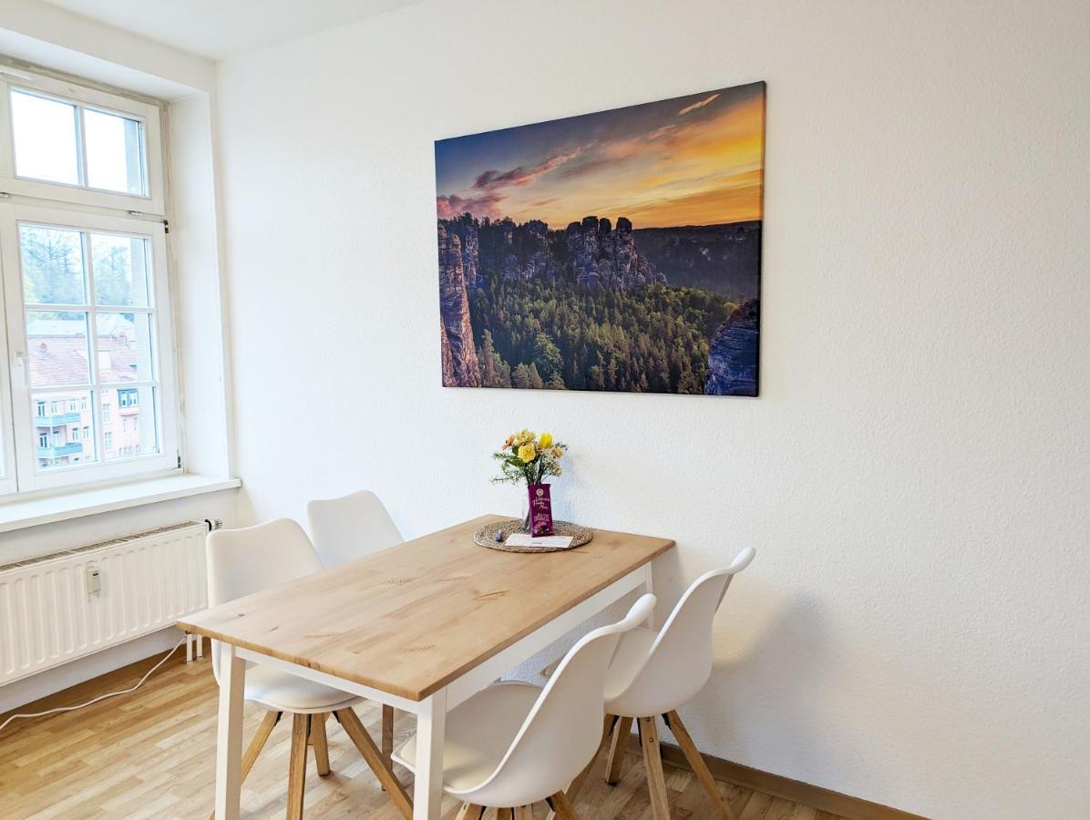 Lichtdurchflutete Helle Wohnung Mit Garten Sauna & Pool - Hw3 Sebnitz Exterior foto