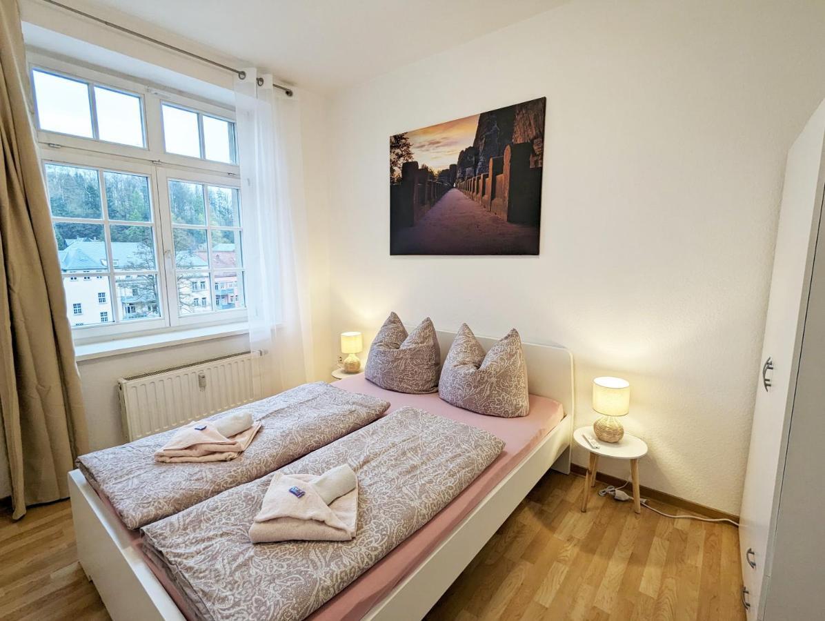 Lichtdurchflutete Helle Wohnung Mit Garten Sauna & Pool - Hw3 Sebnitz Exterior foto