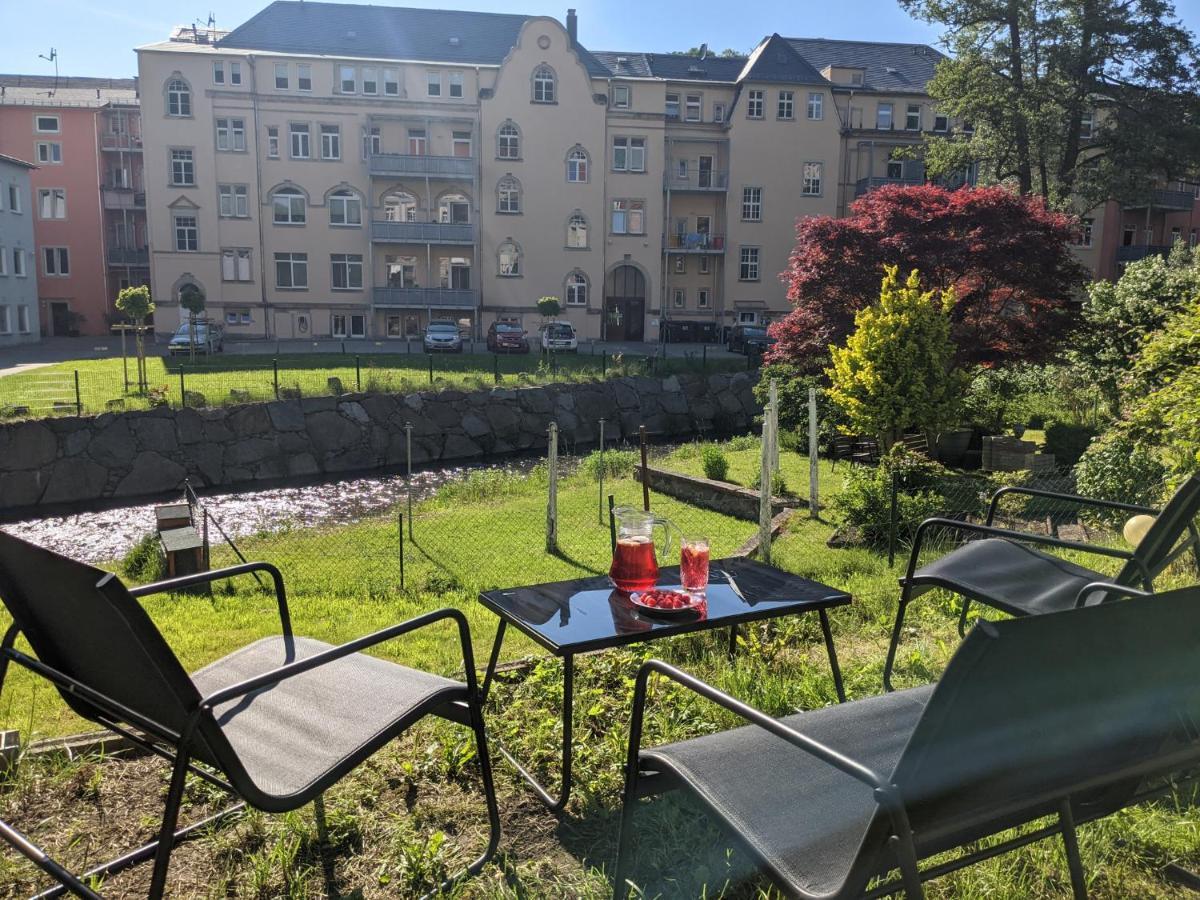 Lichtdurchflutete Helle Wohnung Mit Garten Sauna & Pool - Hw3 Sebnitz Exterior foto