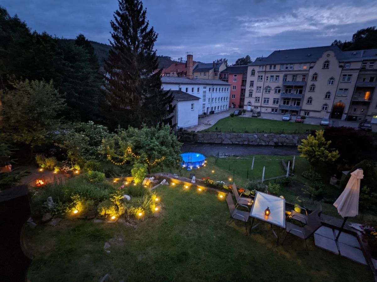 Lichtdurchflutete Helle Wohnung Mit Garten Sauna & Pool - Hw3 Sebnitz Exterior foto