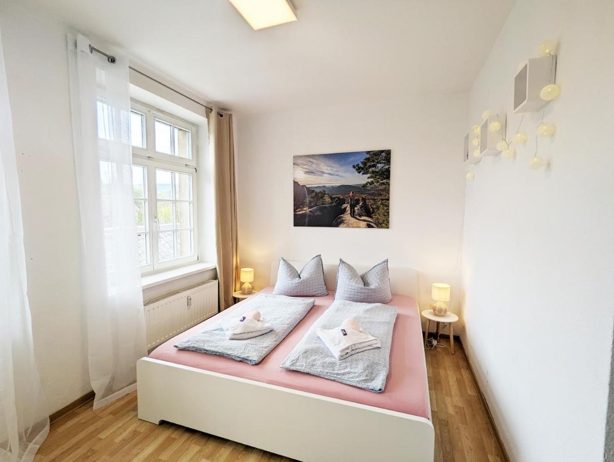 Lichtdurchflutete Helle Wohnung Mit Garten Sauna & Pool - Hw3 Sebnitz Exterior foto
