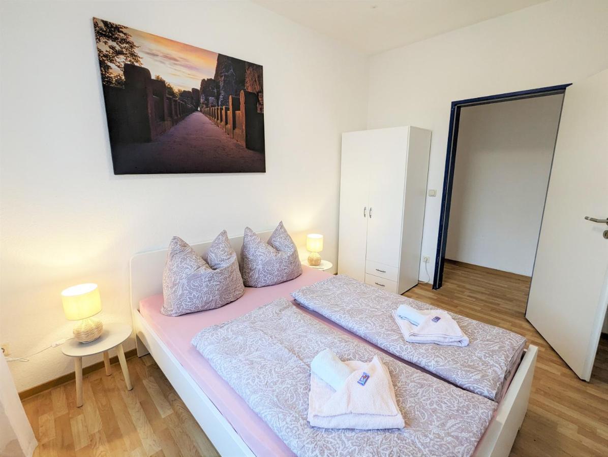 Lichtdurchflutete Helle Wohnung Mit Garten Sauna & Pool - Hw3 Sebnitz Exterior foto