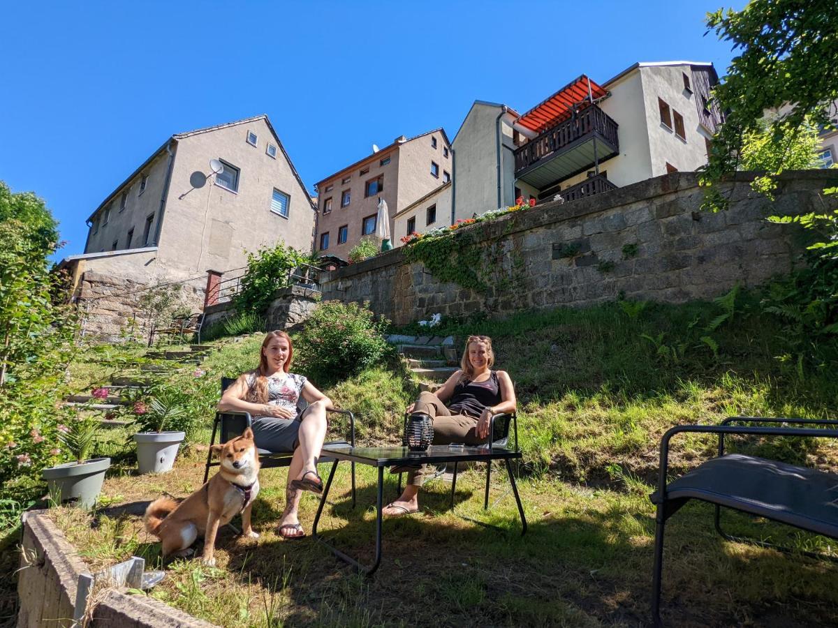 Lichtdurchflutete Helle Wohnung Mit Garten Sauna & Pool - Hw3 Sebnitz Exterior foto